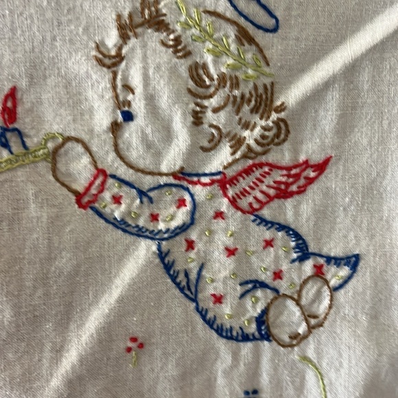 Vintage hand embroidered “Now I lay me down to sleep” prayer. - Picture 4 of 13